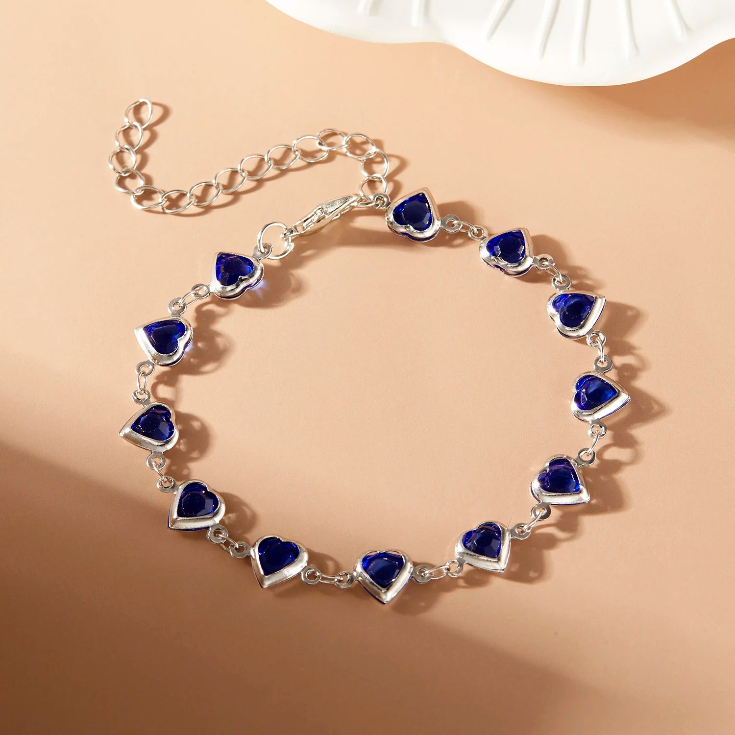 Scarlet Heart Chain Bracelet