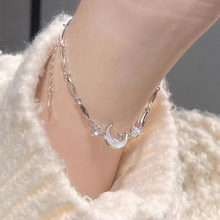 Pink Blossom Charm Bracelet